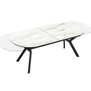 Mesa Comedor T Mármol Blanco Antea Schuller