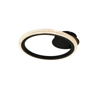 Plafón Ring Negro | Schuller Ring | Ref: 717847 | luzguru.com