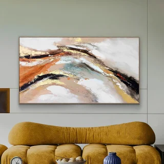 Cuadro Acrílico Gestos 100x180 Schuller