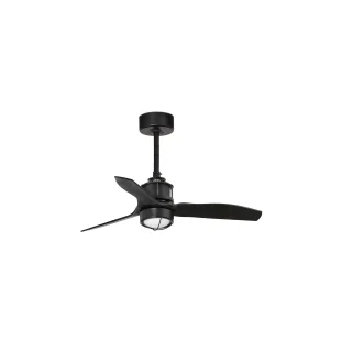 Compra Ventilador Techo LED Negro Mate | FARO Just Fan S | Ref: 33424-10 | LUZGURU