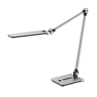 Flexo Dardo Plata 10W: Iluminación LED articulable y regulable