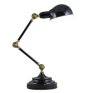 Flexo TADAO Negro-Latón | AJP / Alemar | Ref: 10933 | LUZGURU