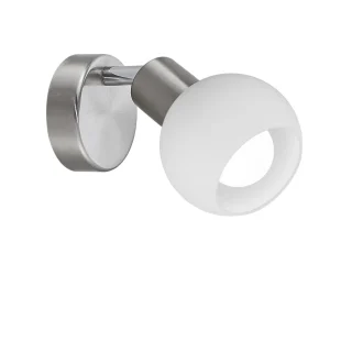 Foco Opal Níquel Satinado E-14 40W | AJP/Alemar | 10439