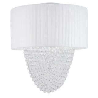 Lámpara Loran Blanca 1x60W E-27 | AJP / Alemar | 10864