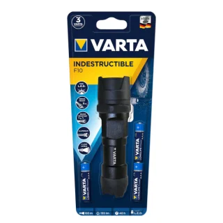 Linterna LED Varta IPX4 Negra | Fabrilamp/Abrila | LIN18700101421