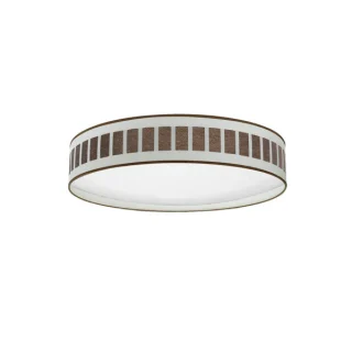 Plafón Ivanna 96W Blanco-Óxido: Iluminación moderna y eficiente