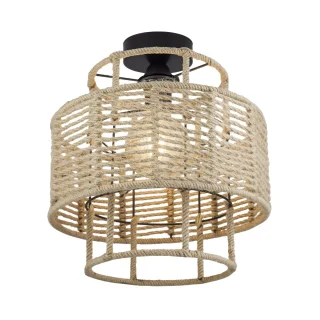 Plafón Aifos Negro | AJP / Alemar | Ref: 11057 | LUZGURU