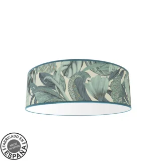 Plafón Argel Azul 4xE27: Iluminación moderna y elegante para tu hogar