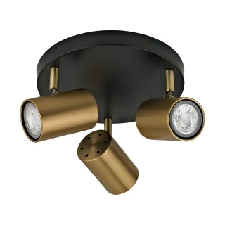 Comprar Lámpara Redondo Paros Negra | AJP / Alemar | Ref: 11106 | LUZGURU