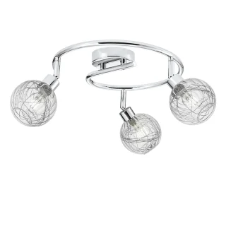 Foco Redondo 3L Rolo Cromo 3x40W G9 | AJP/Alemar | 10178