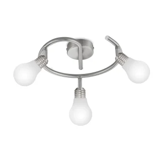 Redondo 3L Sique Níquel Satinado 3x40W G-9 | AJP/Alemar | 10721