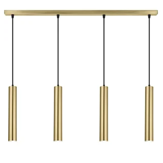 Regleta 4 Luces Antiá Latón | AJP / Alemar | Ref: 11747 | LUZGURU