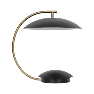 Sobremesa Nanda Negra Mate LED 12W | AJP / Alemar | Ref: 11116 | LUZGURU