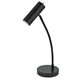 Sobremesa Antia Negra 1x50W GU10 | AJP / Alemar | Ref: 11336 | LUZGURU