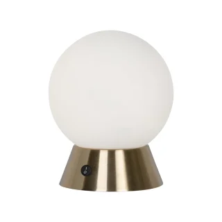 Sobremesa BEN Cristal Opal Blanca | AJP / Alemar | Ref: 11134 | LUZGURU