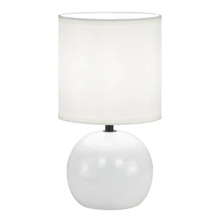 Sobremesa Cerámica Zión Blanca | AJP / Alemar | Ref: 11704 | LUZGURU