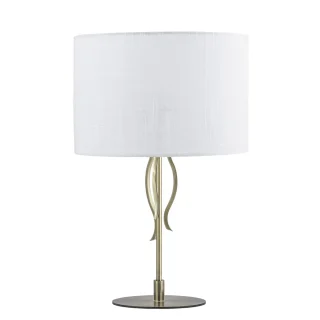 Comprar Lámpara Sobremesa Dana Cuero | AJP / Alemar | Ref: 3266PT-1PCU | LUZGURU