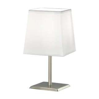 Sobremesa FOX Niquel Satinado | AJP / Alemar | Ref: 11703 | LUZGURU