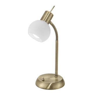 Sobremesa Opal Cuero 1x40W E-14 | AJP/Alemar | 10450