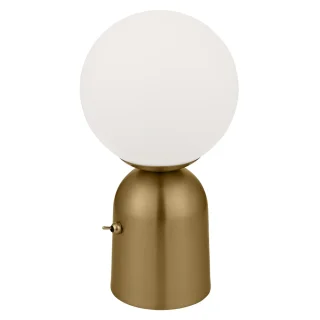 Sobremesa Parma Latón 1x40W E-14 | AJP / Alemar | Ref: 11601 | LUZGURU