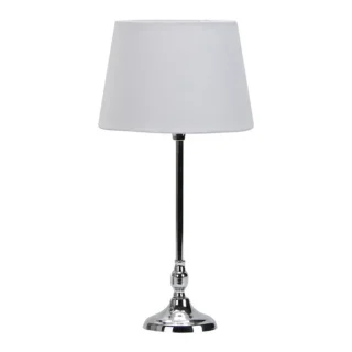 Sobremesa Rasbora Cromo E27: Elegancia clásica para tu hogar