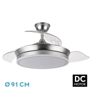 Ventilador DC Silencioso | Fabrilamp / Abrila Bayomo | 91cm | Ref: 142599003 | LUZGURU