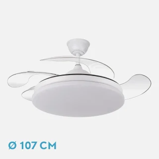 Ventilador Techo Tridente Blanco 59W | Abrila | 236391301