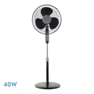 Ventilador de Pie Oscilante | Fabrilamp / Abrila Etesio | 43cm | Ref: 183941009 | LUZGURU
