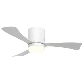 Ventilador Kent Blanco 107cm LED 18W | AJP / Alemar | Ref: 11834 | LUZGURU